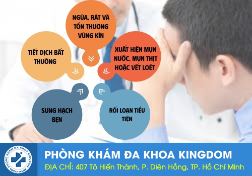 Dấu hiệu cần thăm khám và thực hiện xét nghiệm bệnh tình dục.